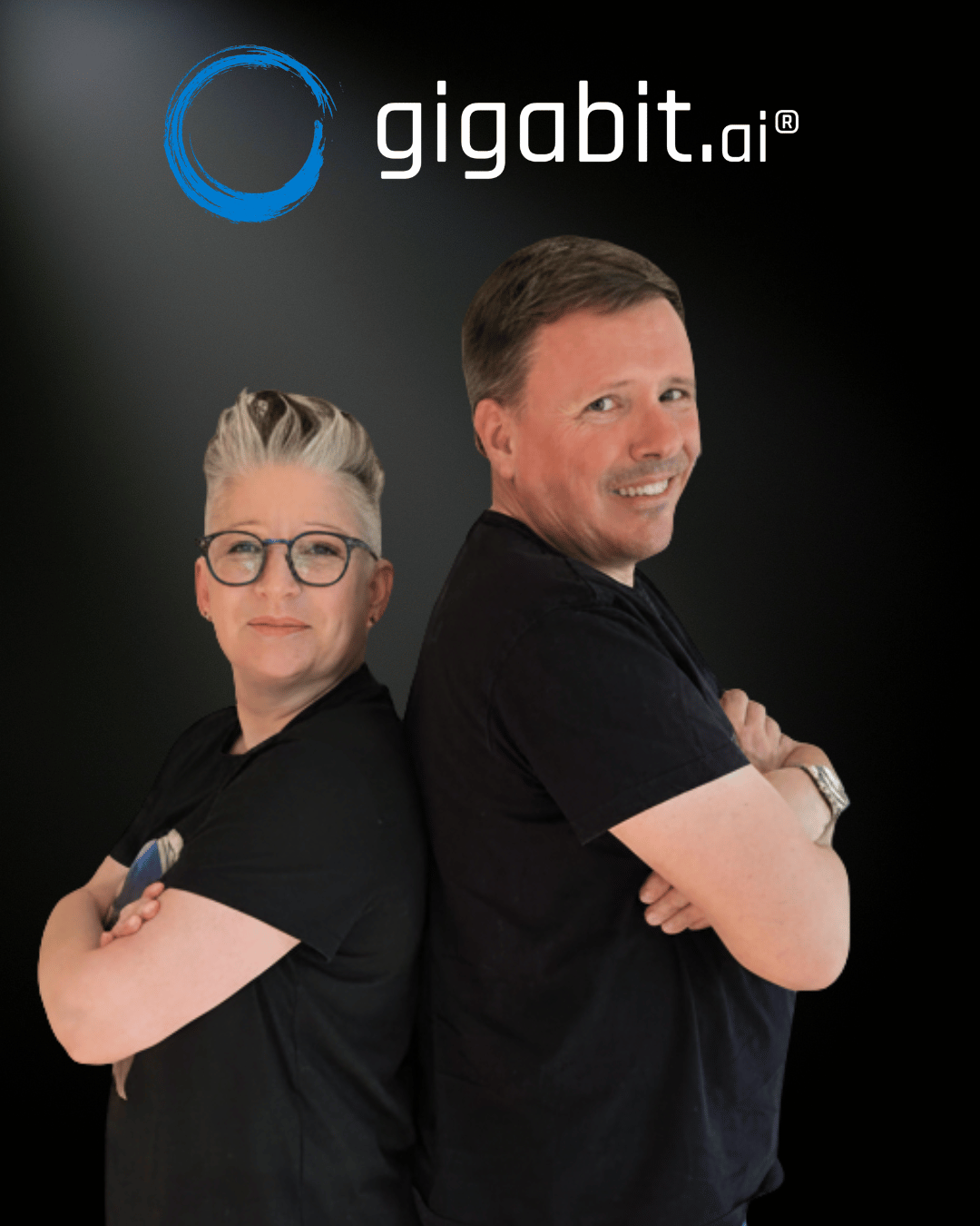 Ursula und Andre Gilles - Gründer von Gigabit.ai®